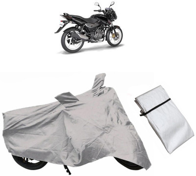 FASTEST Two Wheeler Cover for Bajaj(Pulsar 150 DTS-i, Grey)