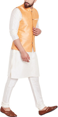 Sojanya Solid Men Waistcoat