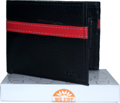 

Swag Men Black, Red Artificial Leather Wallet(6 Card Slots)