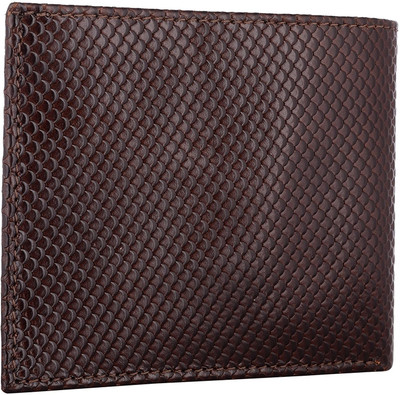 

Adamburk Men Brown Genuine Leather Wallet(6 Card Slots)