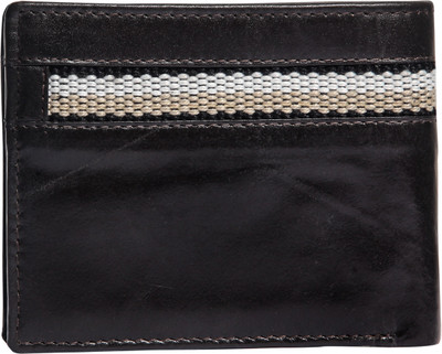 

Adamburk Men Brown Genuine Leather Wallet(4 Card Slots)