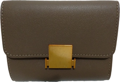 

Rapidcostore Girls Casual Brown Artificial Leather Wallet(4 Card Slots)