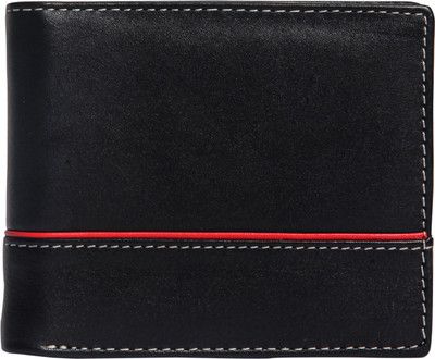 

Adamburk Men Black Genuine Leather Wallet(3 Card Slots)