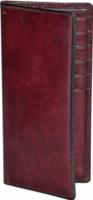 

Toughstance Men Maroon Genuine Leather Wallet(7 Card Slots)