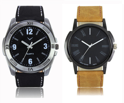 SRK ENTERPRISE Stylish Attractive Look Men Watch Combo LR 019 _VL 0034 Watch - For Men