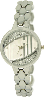 

Just In Time JT0223 New Silver Diamond Metal Bracelet Silver Diamond Metal Bracelet Silver Diamond Metal Bracelet Watch - For Women