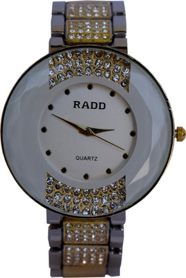 

RADD (TM) New Fancy Party Wear Stone Design Analog Watch - For Women