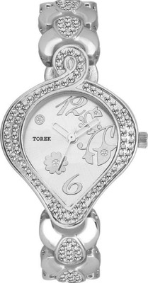 

TOREK New Branded Limited Fashion New Generation Silver Chain IKJFDHM2432 Watch - For Women