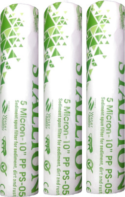 

Earth Ro System Original Genuine Spun PP 10" inche for RO Service model3 Solid Filter Cartridge(0.5, Pack of 3)