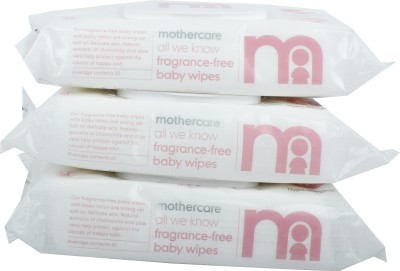 Mothercare FRAGNANCE WIPES 3 PCS SET(3 Wipes)