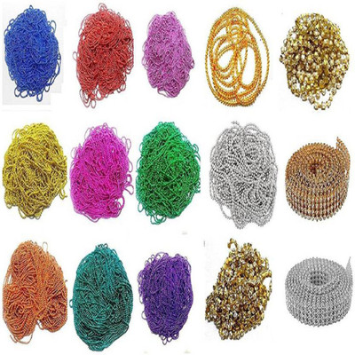 

BestUBuy Ball chains and laces, Pearl chain- Stone chain chains (15 items)