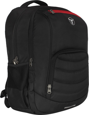 

Urban Tribe Maverick Office Executive Laptop Backpack with back padded air-mesh 30 L Laptop Backpack(Black)