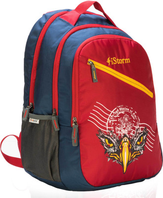 

Istorm Eagle Red & Navy Blue 25 L Backpack(Red, Blue), Is-322