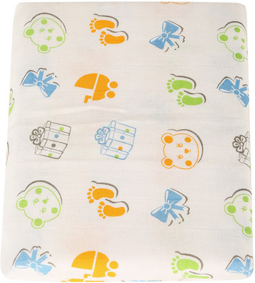 Brother Baby Printed  Swadding Baby Blanket(Cotton, Multicolor