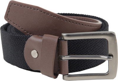 

Winsome Men Casual Black Canvas Belt