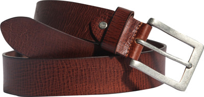

Adamburk Men Brown Genuine Leather Belt