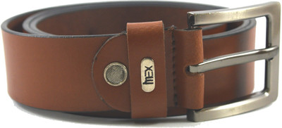 

Imex International Men Party, Formal, Party Tan Genuine Leather Belt