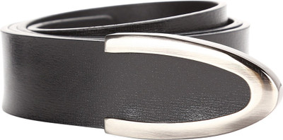 

Van Heusen Men Party Black Genuine Leather Belt
