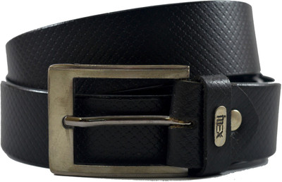 

Imex International Men Casual, Formal, Party Black Genuine Leather Belt