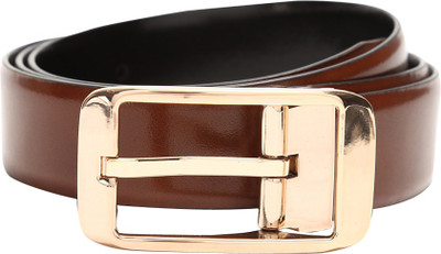 

Van Heusen Men Formal Brown Genuine Leather Belt