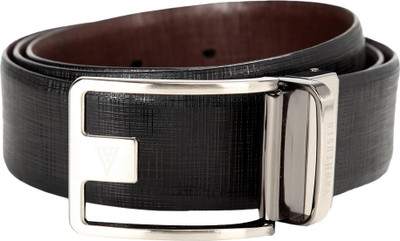 

Van Heusen Men Formal Black Genuine Leather Belt