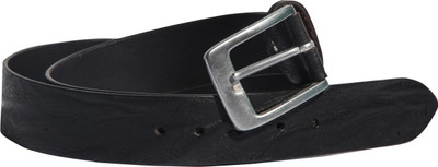 

Adamburk Men Black Genuine Leather Belt