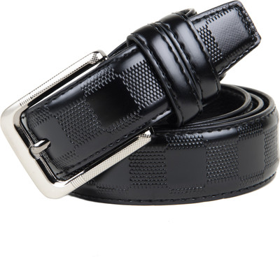 

Bacchus Men Formal Black Artificial Leather Belt