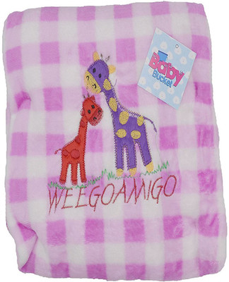 

Baby Bucket Printed  Blanket(Fur, Pink
