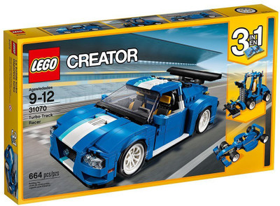 

Lego Creator 3 in 1 Turbo Track Racer (664 Piece)(Multicolor)