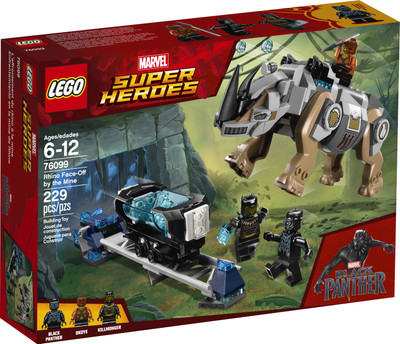 

Lego CONF_Black_Panther_Face-off (229 Pcs)(Multicolor)