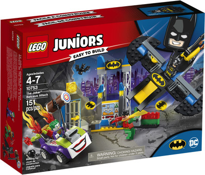 

Lego Juniors The Joker Batcave Attack (151 Pcs)(Multicolor)