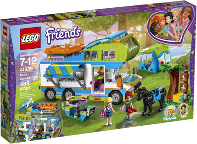 

Lego Friends Mia's Camper Van (488 Pcs)(Multicolor)
