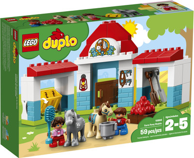 

Lego DUPLO Farm Pony Stable (59 Pcs)(Multicolor)