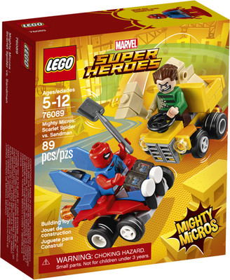 

Lego Super Heroes Mighty Micros: Scarlet Spider vs. Sandman (89 Pcs)(Multicolor)
