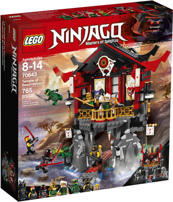 

Lego Ninjago Temple of Resurrection (765 Pcs)(Multicolor)