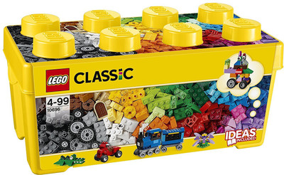 

Lego ® Medium Creative Brick Box (484 Pcs)(Multicolor)