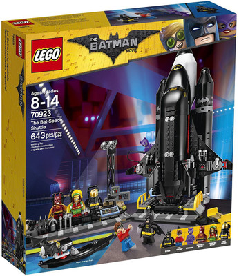 

Lego Batman Movi the Bat-Space Shuttle 70923 Building Kit (643 Pcs)(Multicolor)