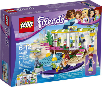 

Lego Friends Heartlake Surf Shop (186 Pcs)(Multicolor)