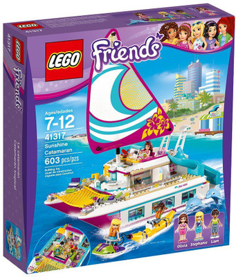 

Lego Sunshine Catamaran Jump aboard the luxury Sunshine Catamaran with friends (603 Pcs)(Multicolor)