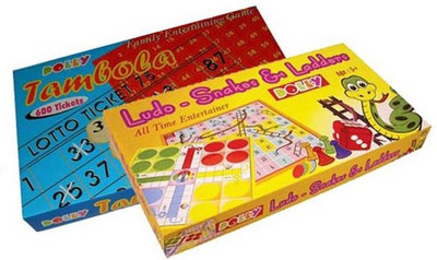 

PTCMart TAMBOLLA AND LUDO BIG Combo Board Game