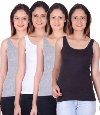 ZOLDY Women Tank Top/Vest(Pack of 4)