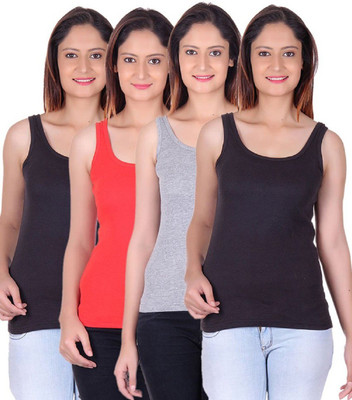 Xcrox Women Tank Top/Vest(Pack of 4)