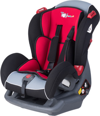

Toyhouse Convertible carseat Forward Facing/Booster Car Seat(Red)