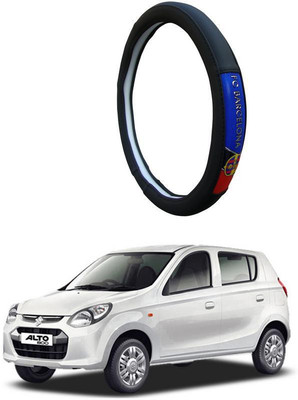 AUTO PEARL Steering Cover For Maruti Alto 800(Black, Leatherite)