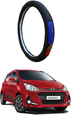 AUTO PEARL Steering Cover For Hyundai Grand i10(Black, Leatherite)