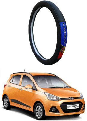 AUTO PEARL Steering Cover For Hyundai Grand i10(Black, Leatherite)