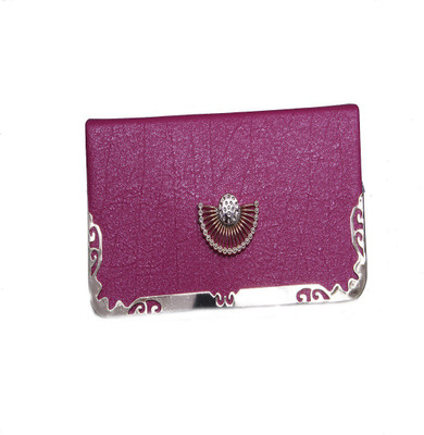 

Tulip Casual Purple Clutch