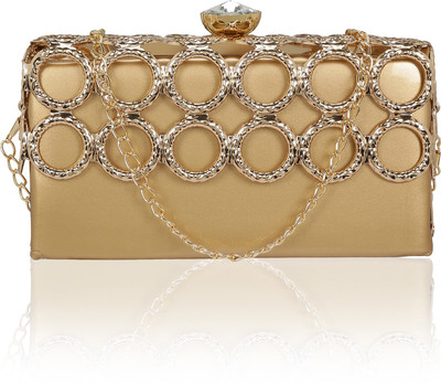 

Kleio Party Gold Clutch