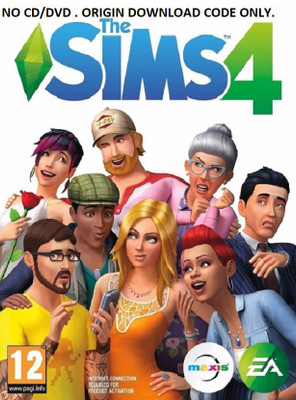 

The Sims 4 PC Origin Download code only (No CD/DVD)(Code in the Box - for PC)