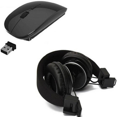 

techdeal TM001 Wireless Bluetooth Headphone With Ultra Slim Combo Set